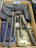 Lot of Choke Tubes, BiPods & related gear