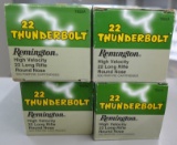 4 Bricks Remington 22 Thunderbolt Ammo