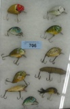 Vintage Pumpkin Seed & other Fish Lures lot