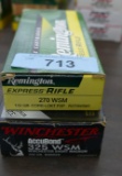 20 rds 270 WSM & 20 rds 325 WSM Ammo