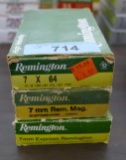 Lot of mixed 7mm Ammo