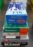 150 rds of 32 ACP mixed Ammo