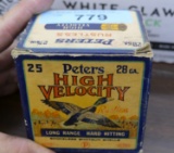 Box of Peters 28 ga Ammo