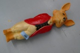 Plastic Foxhead Beer Advertising Piece
