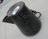 US Navy Enamel Coffee Pot