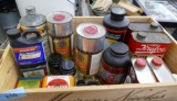 Wooden box Partial Powder Tins & Collectible Tins