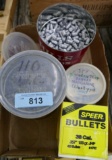 Flat of 38 cal Reloading Bullets