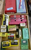3 Wooden Flats of Reloading Bullets & Equip.