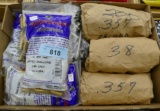Lot of 41 Mag, 357 & other Reloading Brass