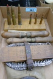 WWI Era Portable Chain Saw & Ammo Display lot