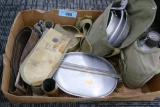 Lot of Military Equipment & Collectibles