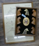Colt Revolving Gun & Gun Grip Display