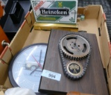 Clocks & Beer Light Lot