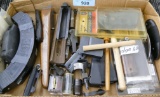 Large box assorted Clips, Mags, Grips etc
