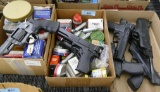 3 boxes of Air Pistols, BBs, Pellets etc