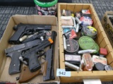 Pellet Pistols, Pellets & BB lot