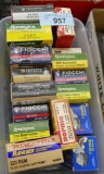 Large assortment of partial Ammo Boxes