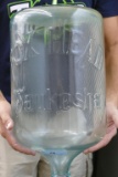 Fox Head Waukesha Embossed 5 gal Water Jar