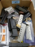 Box lot of assorted Pistol Magazines