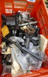 Large Tote misc. Scope Mounts, Bolts & Gun Parts