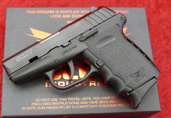 NIB SCCY CPX-2 9mm Pistol