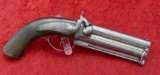 J. Probin London Percussion Dbl Pistol