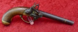 French 1777 Flint Lock Military Perc. Pistol