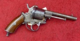 Antique 36 cal Pin Fire Revolver