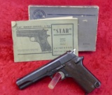 Star Model A 9mm Largo Pistol