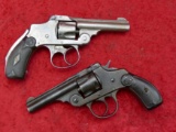 Pair of Antique 32 short Top Break Revolvers