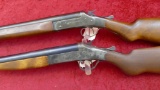 Pair of Early Single Shot 12 ga Shotguns