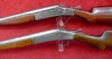 Pair of Early 410 ga Single Shotguns