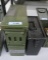 4 Empty Ammo cans (2 small inside of 2 large)