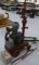 Hit & Miss Gas Engine w/cart & water pump