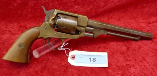 CS marked Brass Frame BP Revolver
