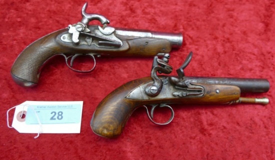 Pair of Black Powder Handguns