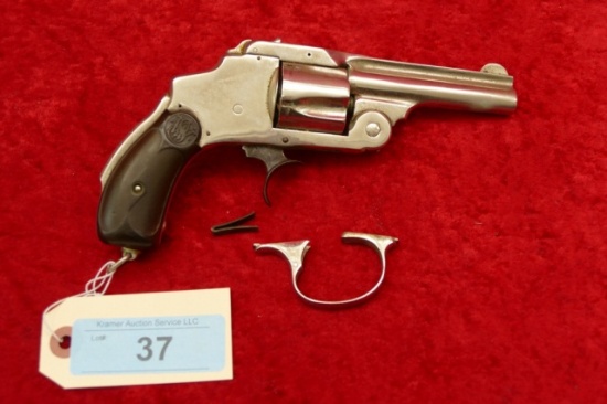 Antique S&W Safety Hammerless Revolver