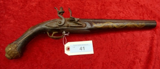 Antique Decorative Flintlock Pistol