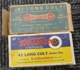 approx 100 rds 41 Long Colt Ammo
