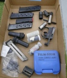 Box lot of Gun Mags, Choke Tubes, etc