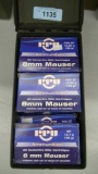 approx 400 rds of 8mm Mauser ammo in can