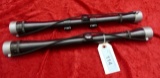 Pair of Weaver Rifle Scopes