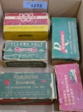 Box of Partial Colt & Winchester ammo