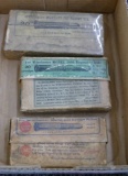 3 Vintage partial boxes of Rifle Ammo