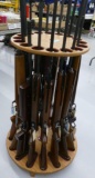 Round Wooden Gun Rack