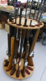 Round Wooden Gun Rack