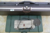 3 Hard Gun Cases & Bench Grinder lot