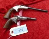 Pair of Antique Stevens Tip Up 22 cal Pistols