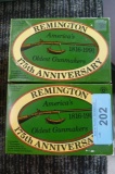 2 Remington 175th Anniv. Tins of 22 ammo