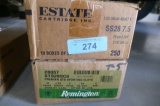 2 cases Estate & Remington 28 ga Target Loads